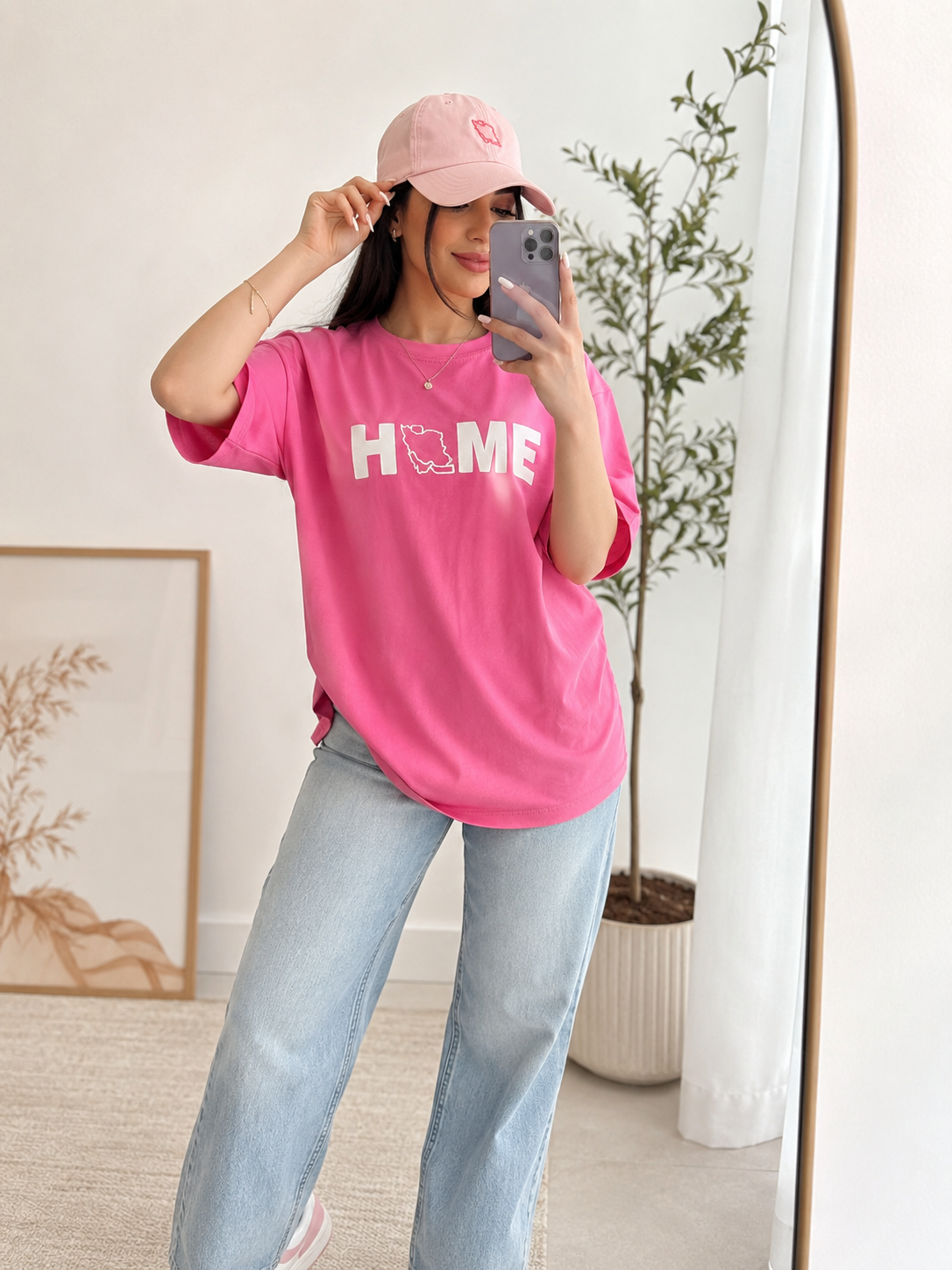 تیشرت زنانه Home جنس پنبه