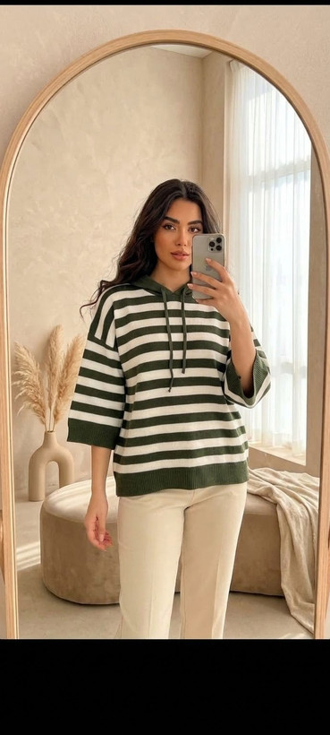 بافت زنانه کلاهدار رینگی