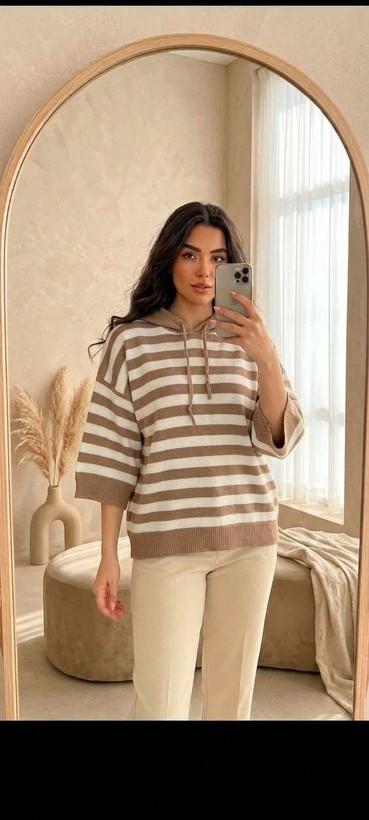 بافت زنانه کلاهدار رینگی
